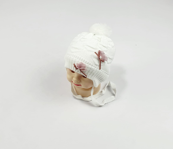 Шапка малютка арт.1005 (белый)